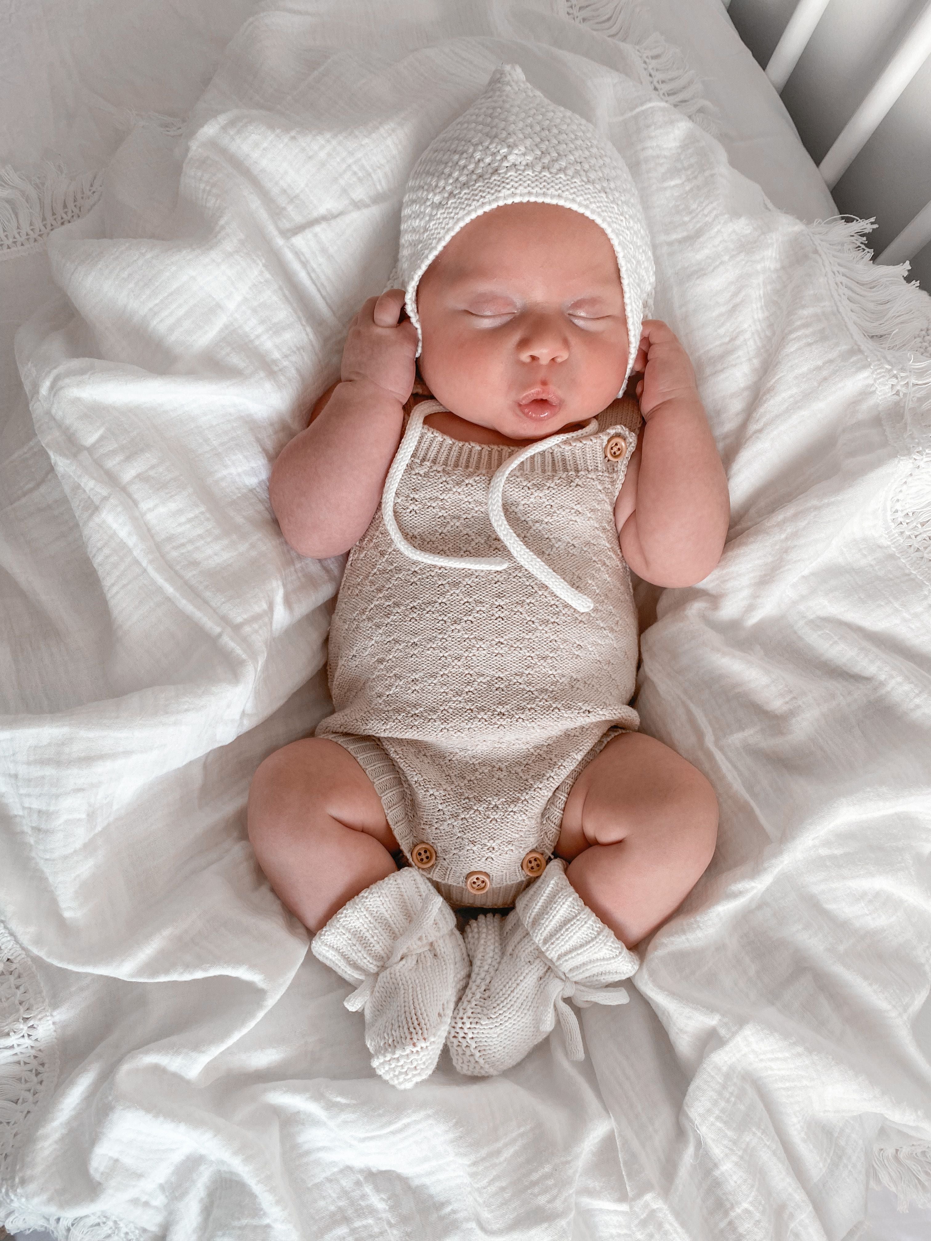 BOOTIES, SOCKS + BEANIES