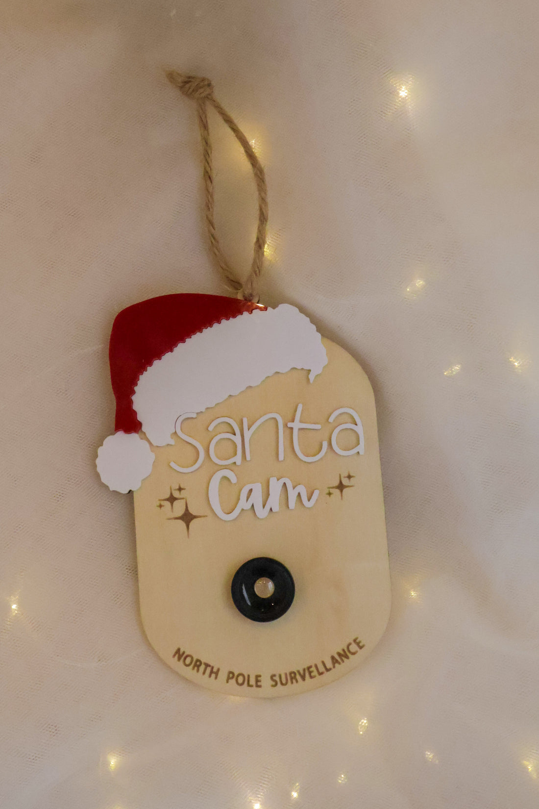 SANTA CAM PLAQUE