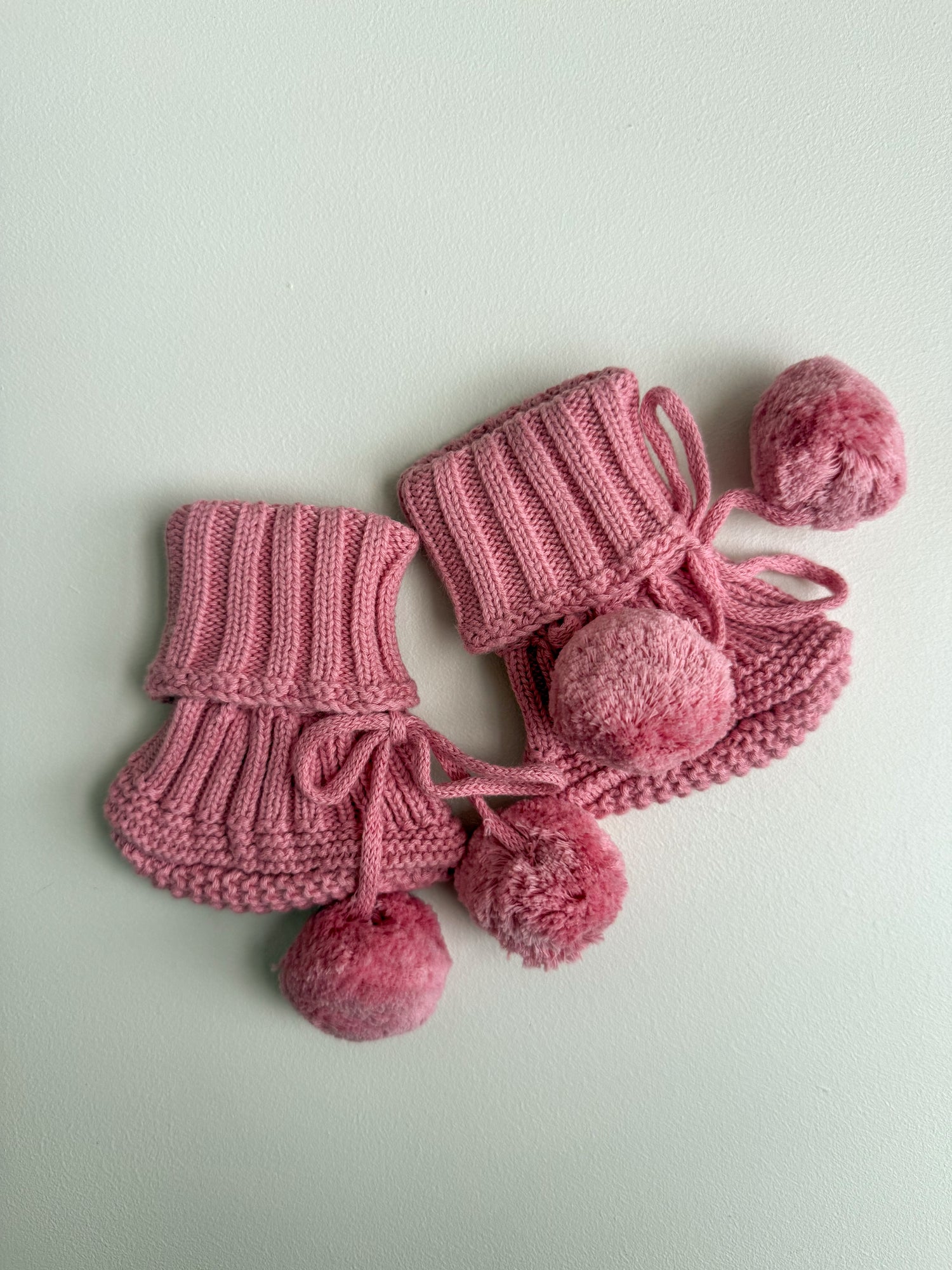BOOTIES | POMPOM | WATERMELON PINK