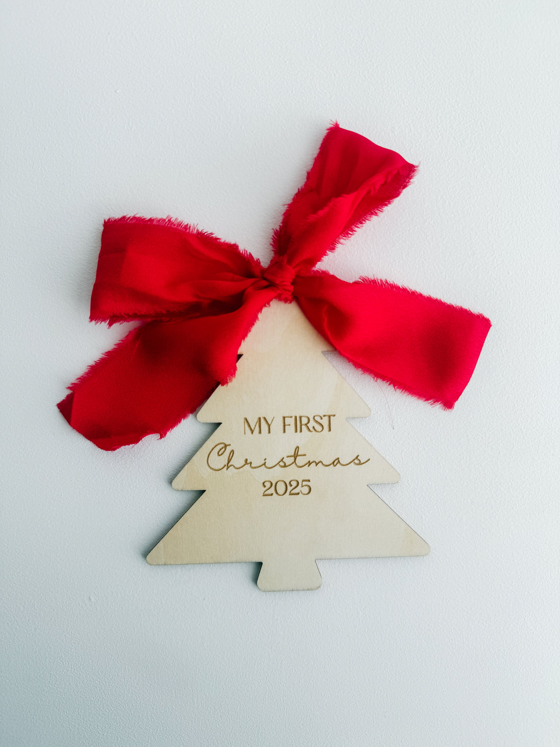 MY FIRST CHRISTMAS PLAQUE - CHRISTMAS TREE