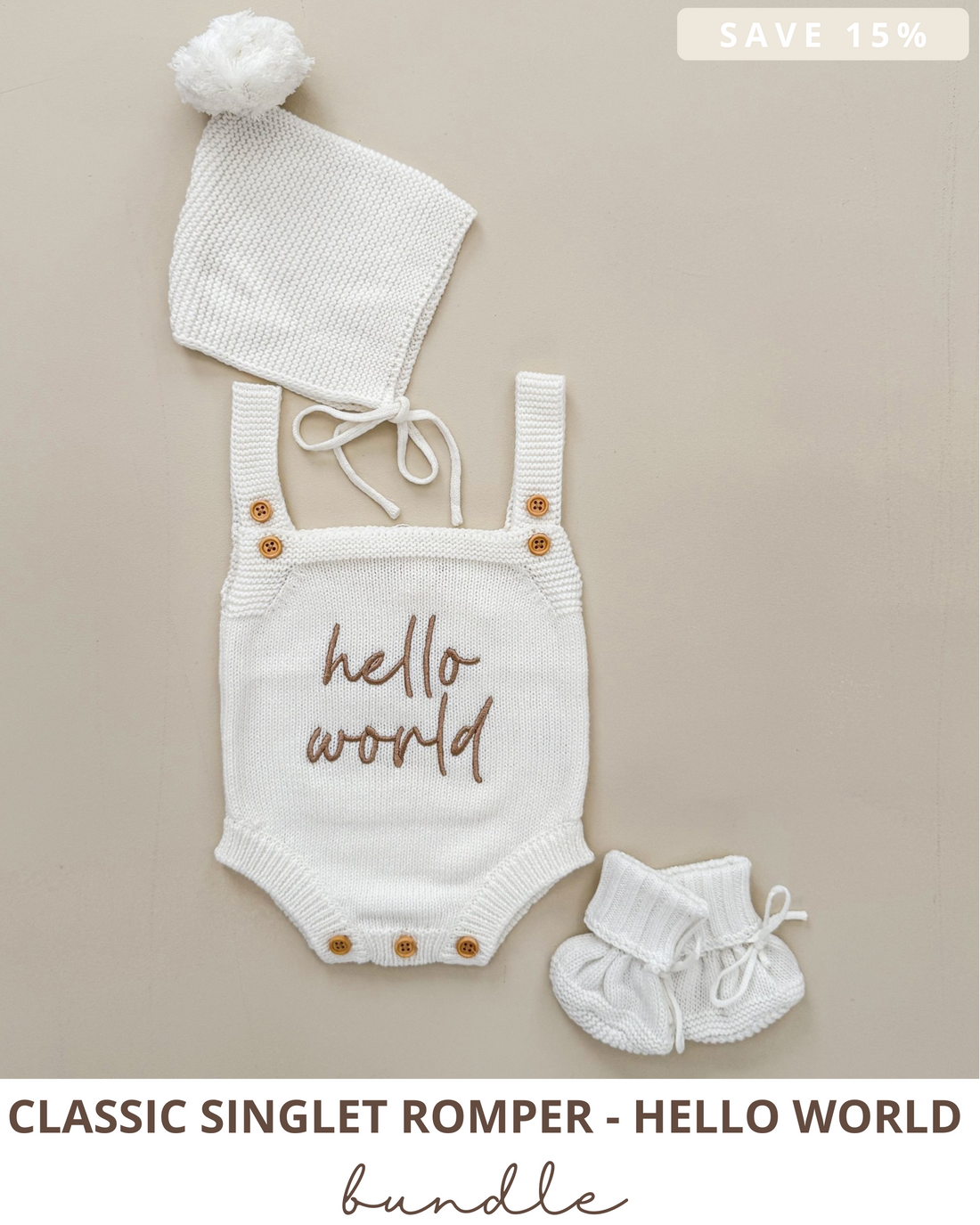 Classic Singlet Romper Bundle | Milk