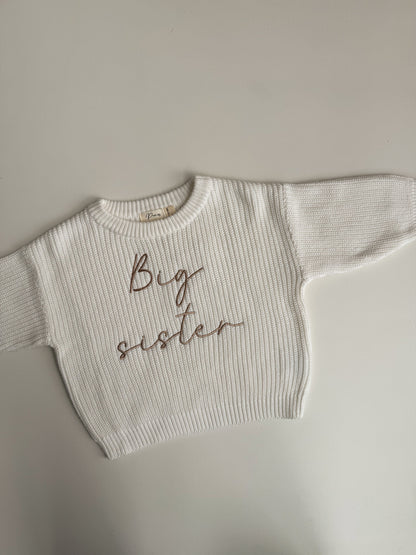 BIG SISTER - JUMPER/SWEATER | MILK