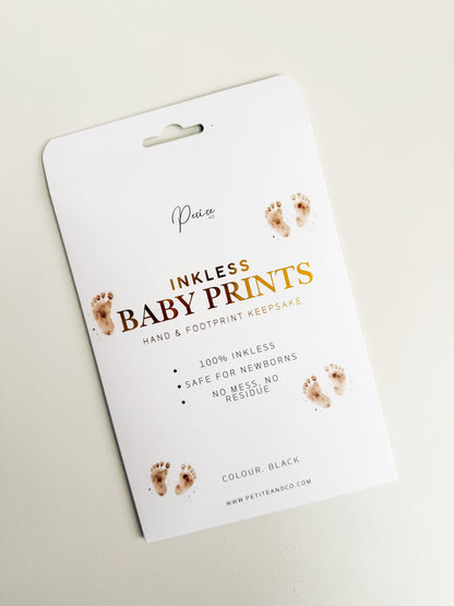INKLESS BABY PRINTS - HAND &amp; FOOTPRINT KEEPSAKE