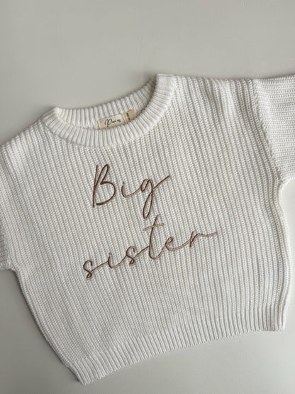 BIG SISTER - JUMPER/SWEATER | MILK