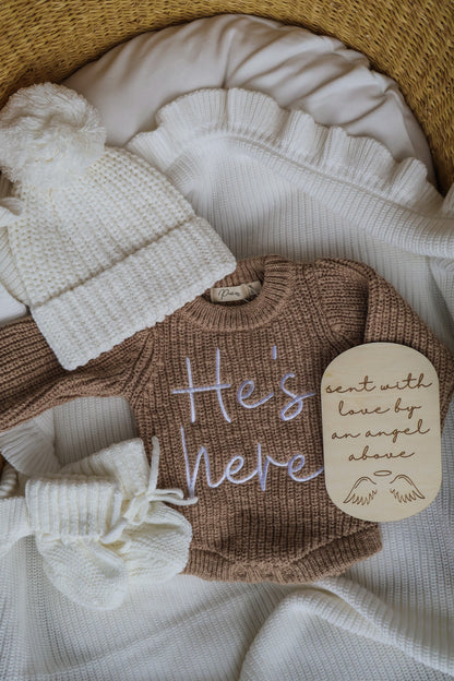 SENT WITH LOVE PLAQUE