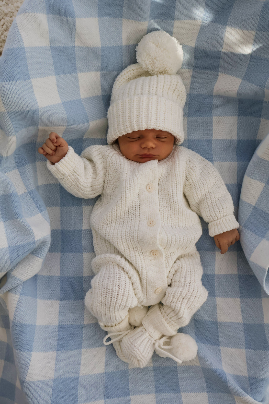 GINGHAM BLANKET | BLUE