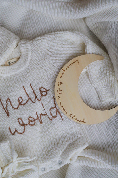 LOVE YOU TO THE MOON AND BACK