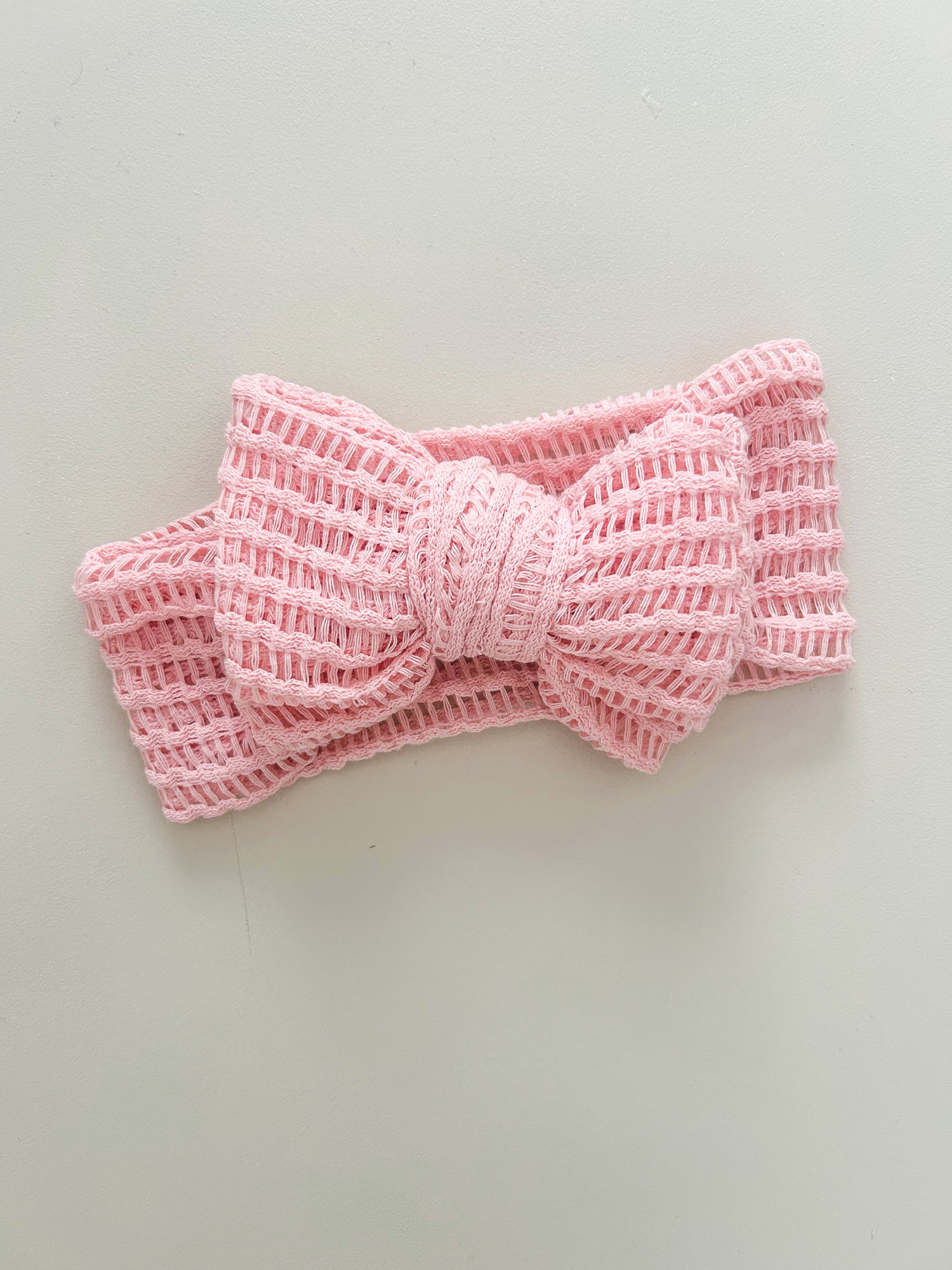 ADELINA KNIT BOW - LEMONADE