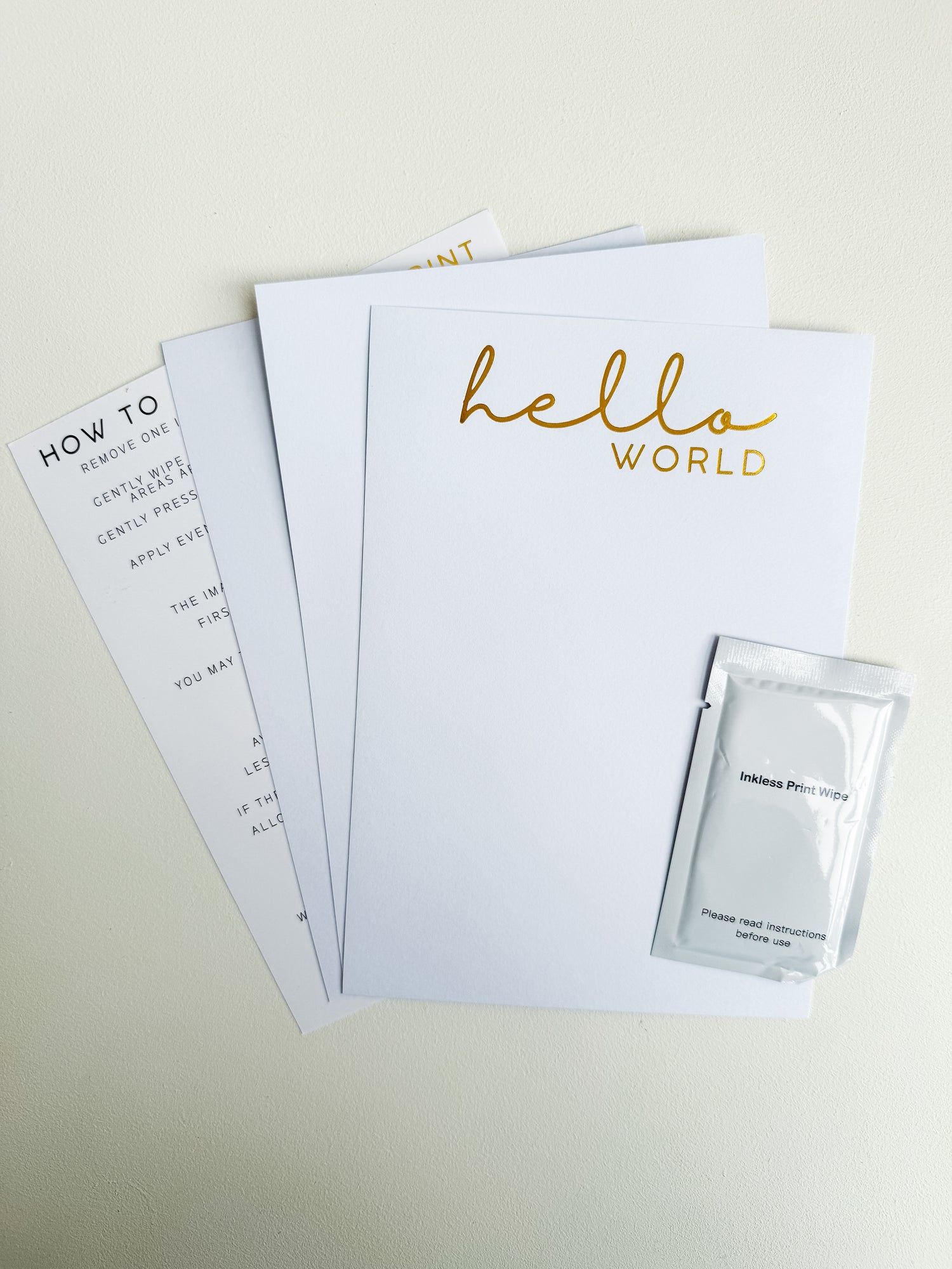 INKLESS BABY PRINTS - HAND &amp; FOOTPRINT KEEPSAKE