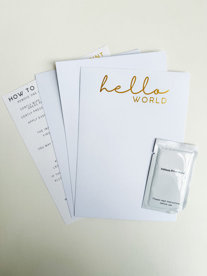 INKLESS BABY PRINTS - HAND &amp; FOOTPRINT KEEPSAKE