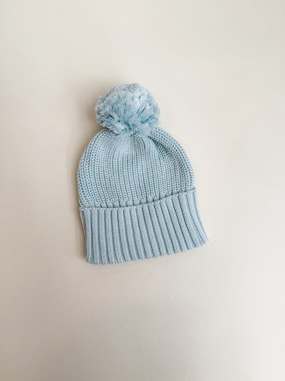 CUFF KNIT BEANIE | BABY BLUE