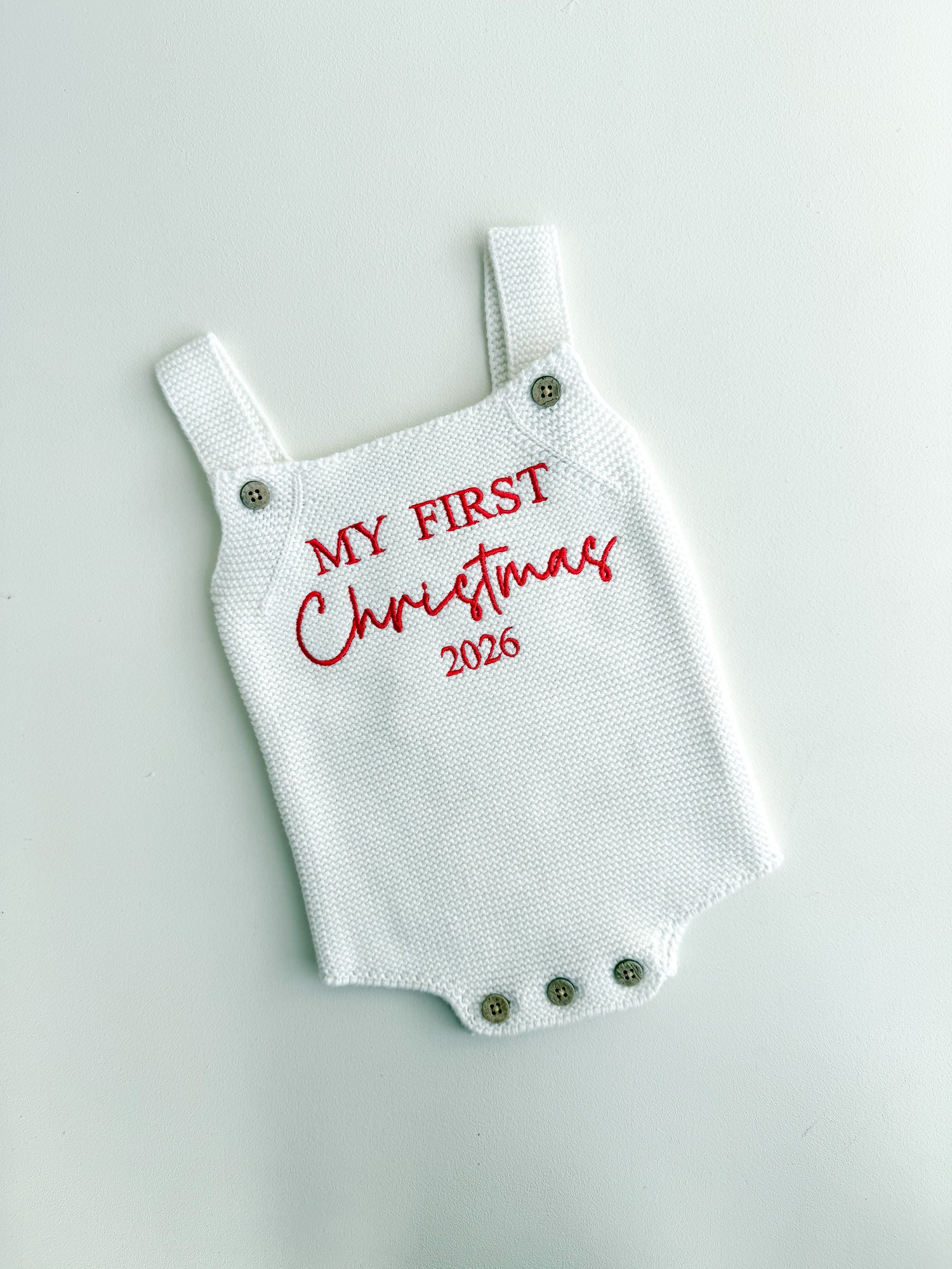 CLASSIC ROMPER | MY FIRST CHRISTMAS 2026 | MILK