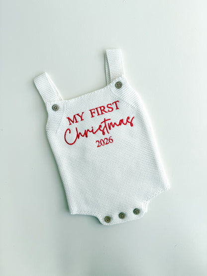 CLASSIC ROMPER | MY FIRST CHRISTMAS 2026 | MILK