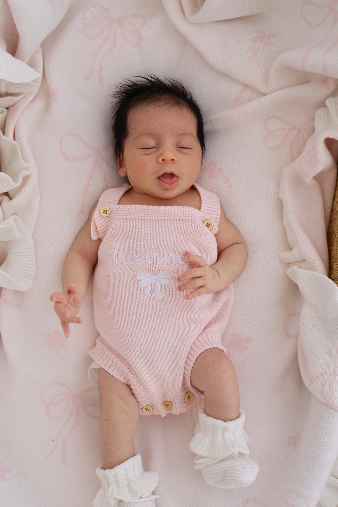 CLASSIC ROMPER - BABY PINK