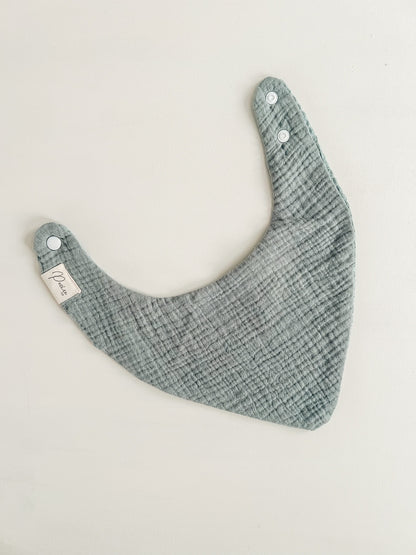 REVERSIBLE WAFFLE - MUSLIN BIB | FORREST