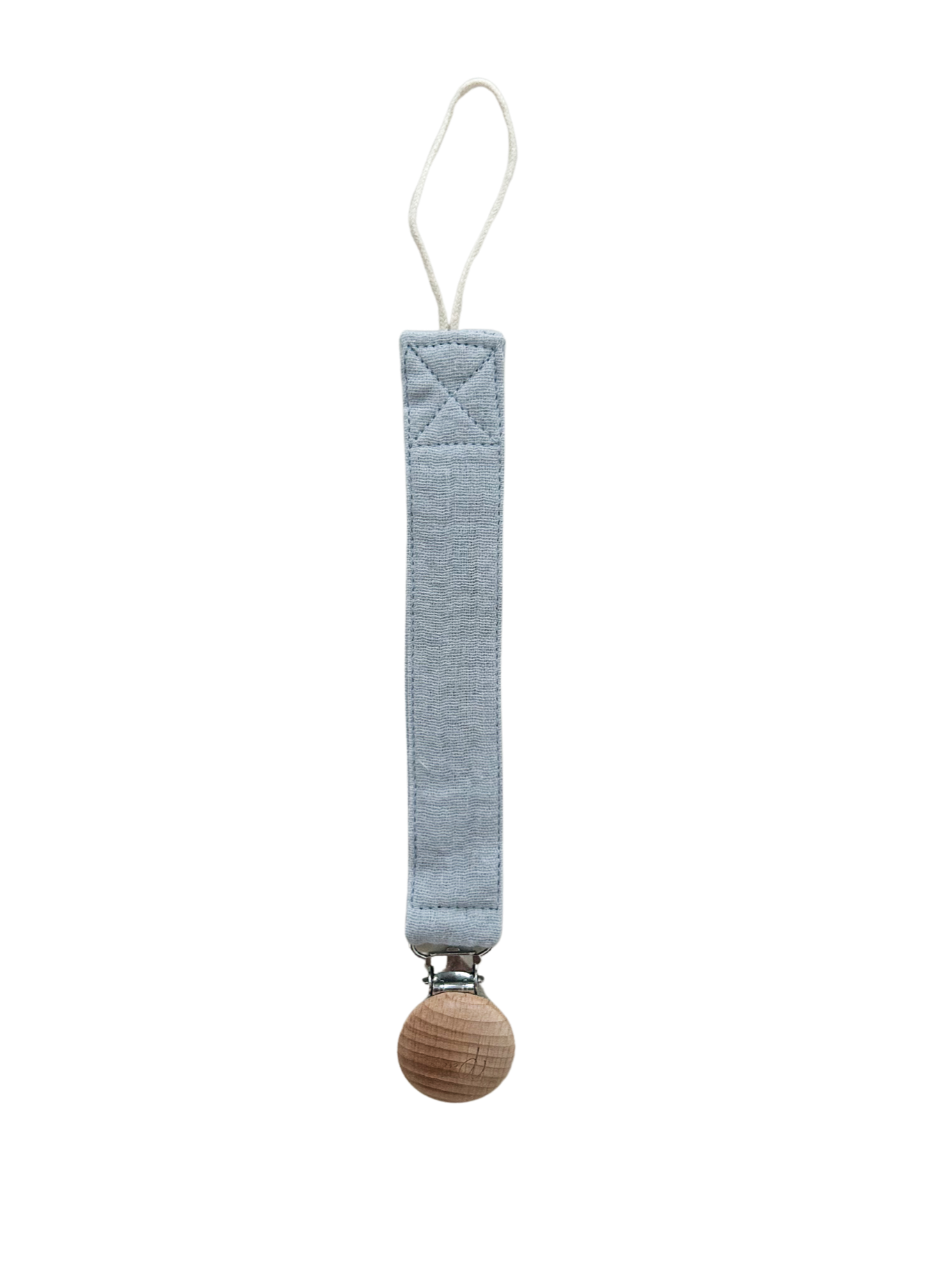 COTTON MUSLIN DUMMY CHAIN – ARTIC BLUE