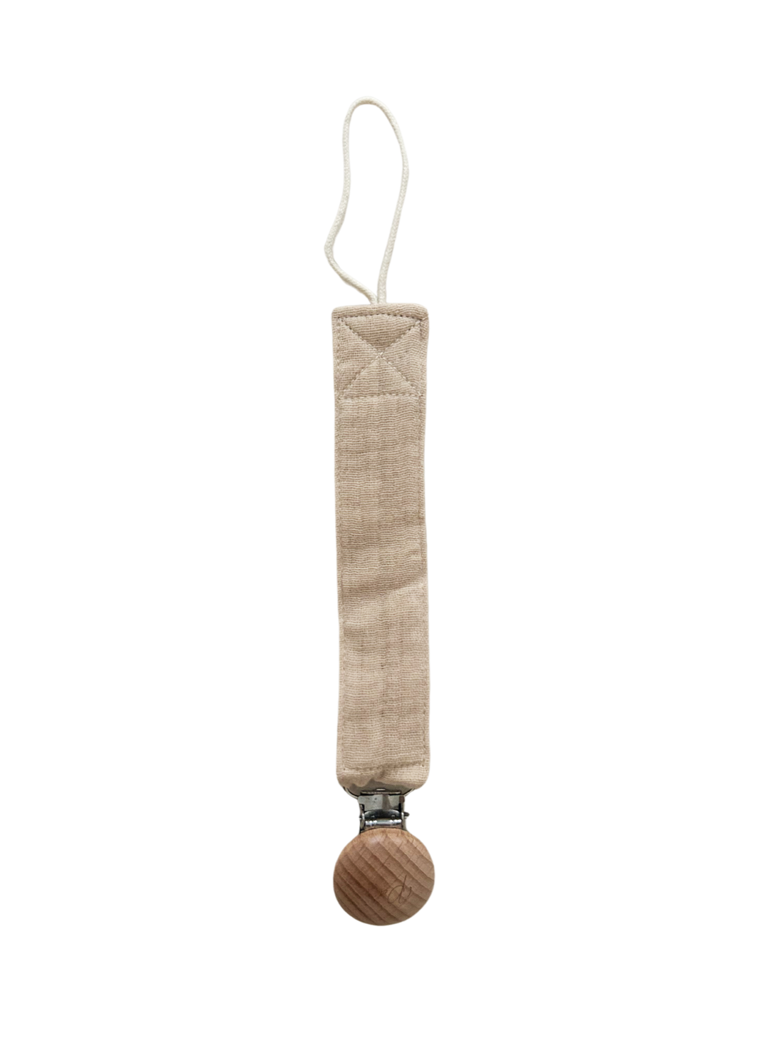 COTTON MUSLIN DUMMY CHAIN – BEIGE