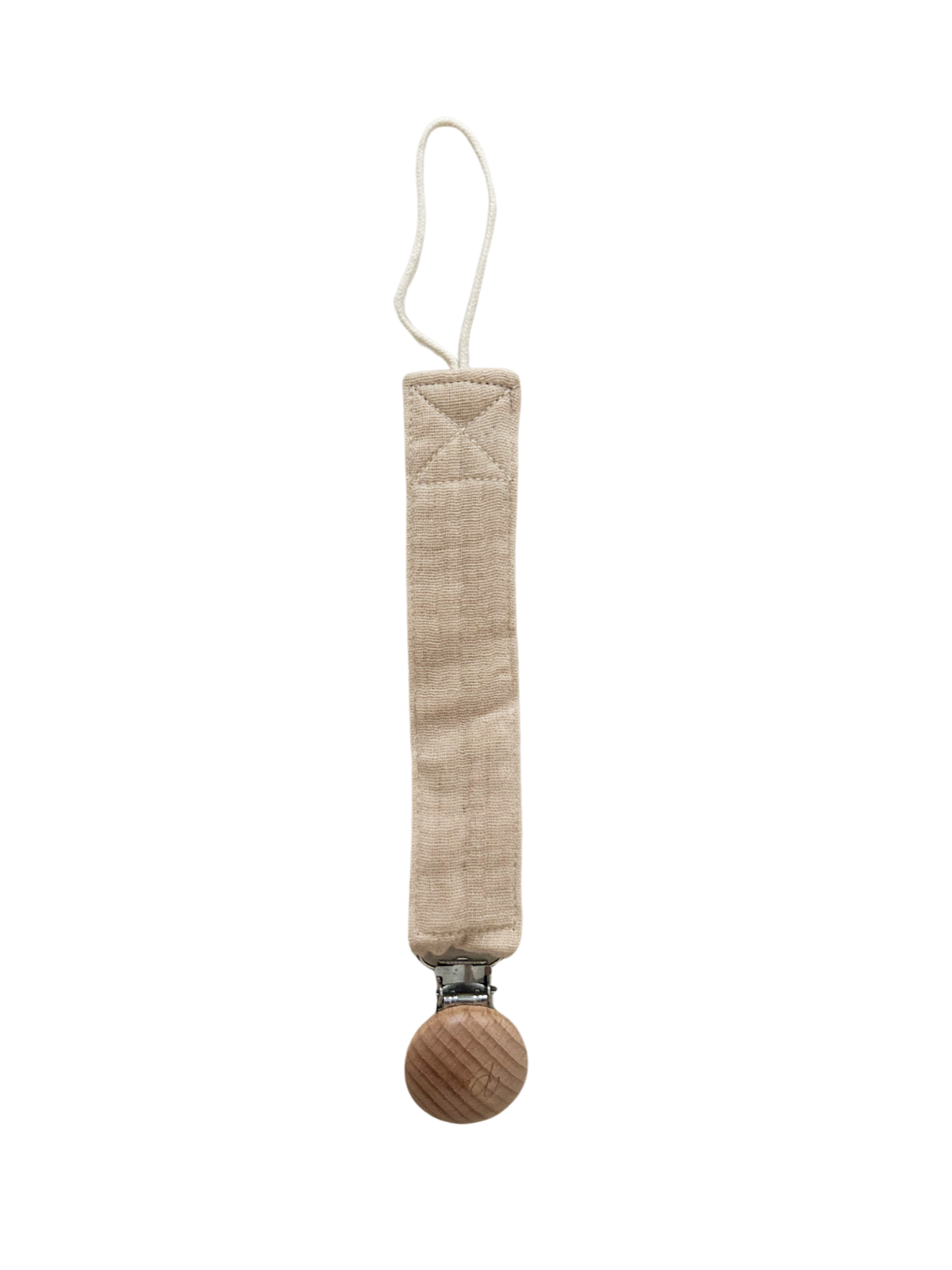 COTTON MUSLIN DUMMY CHAIN – BEIGE