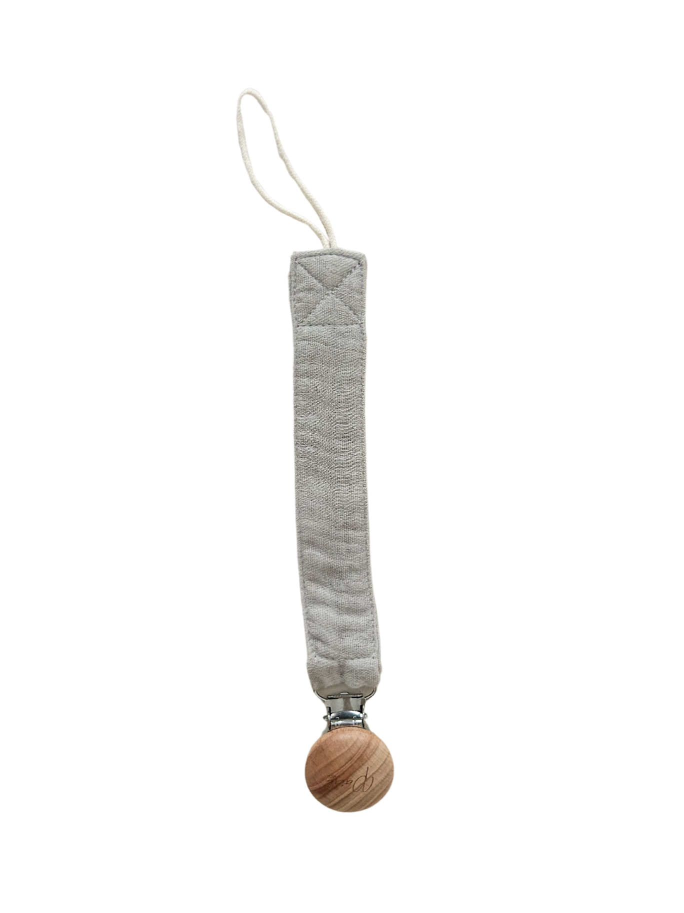 COTTON MUSLIN DUMMY CHAIN – DOVE GREY