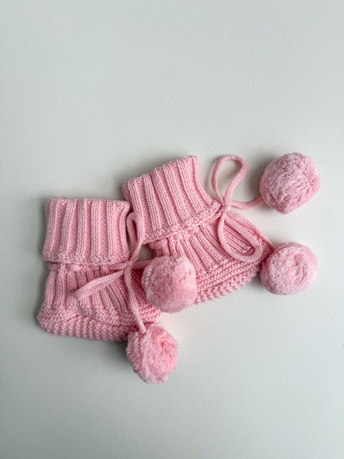 BOOTIES | POMPOM | BUBBLEGUM PINK