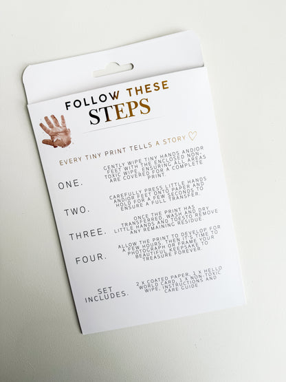 INKLESS BABY PRINTS - HAND &amp; FOOTPRINT KEEPSAKE