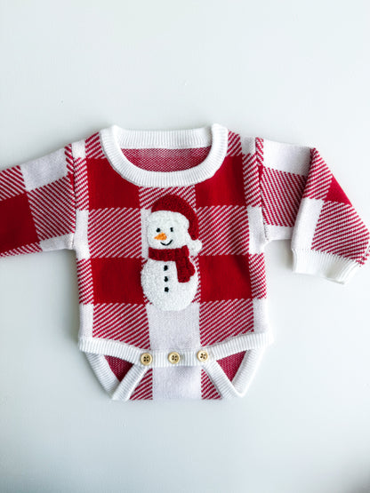SNOWMAN SERPA ROMPER