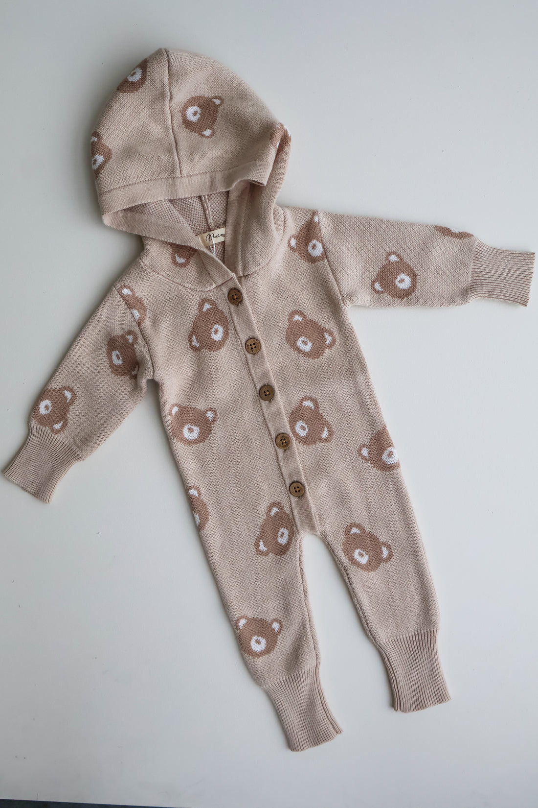 HOODED TEDDY ROMPER