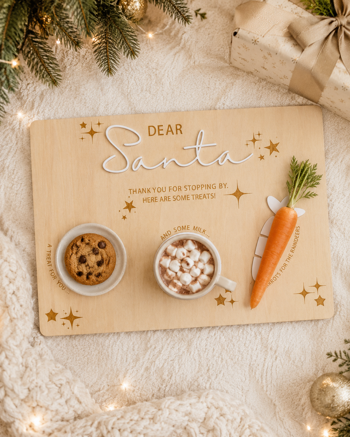 DEAR SANTA TREAT BOARD