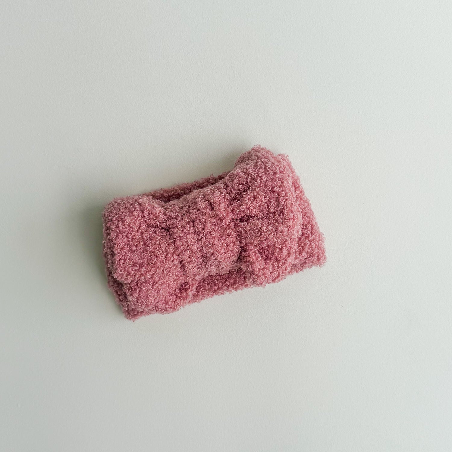 TEDDY BOW - DUSTY PINK