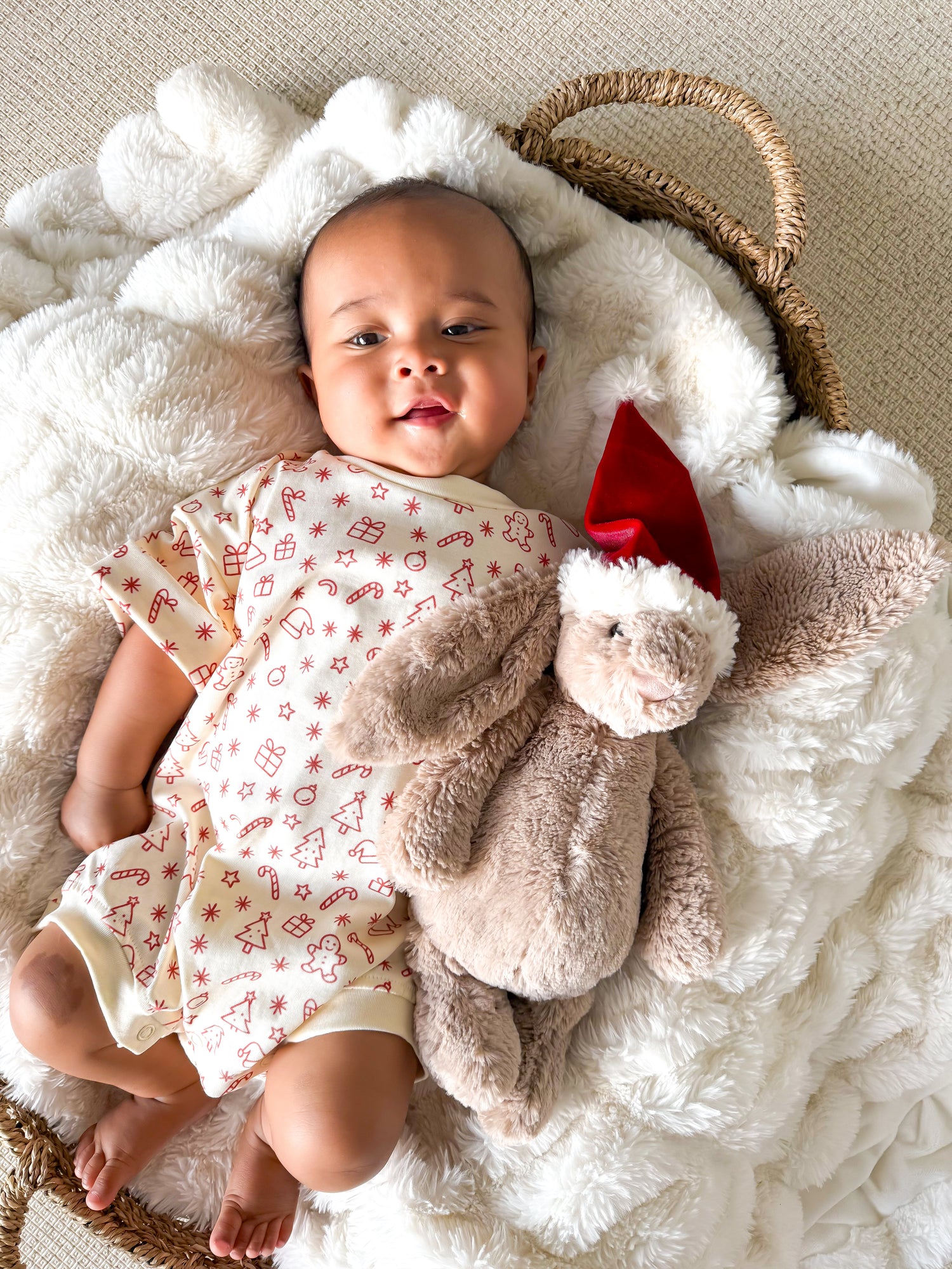 CHRISTMAS PRINT | T-SHIRT ROMPER