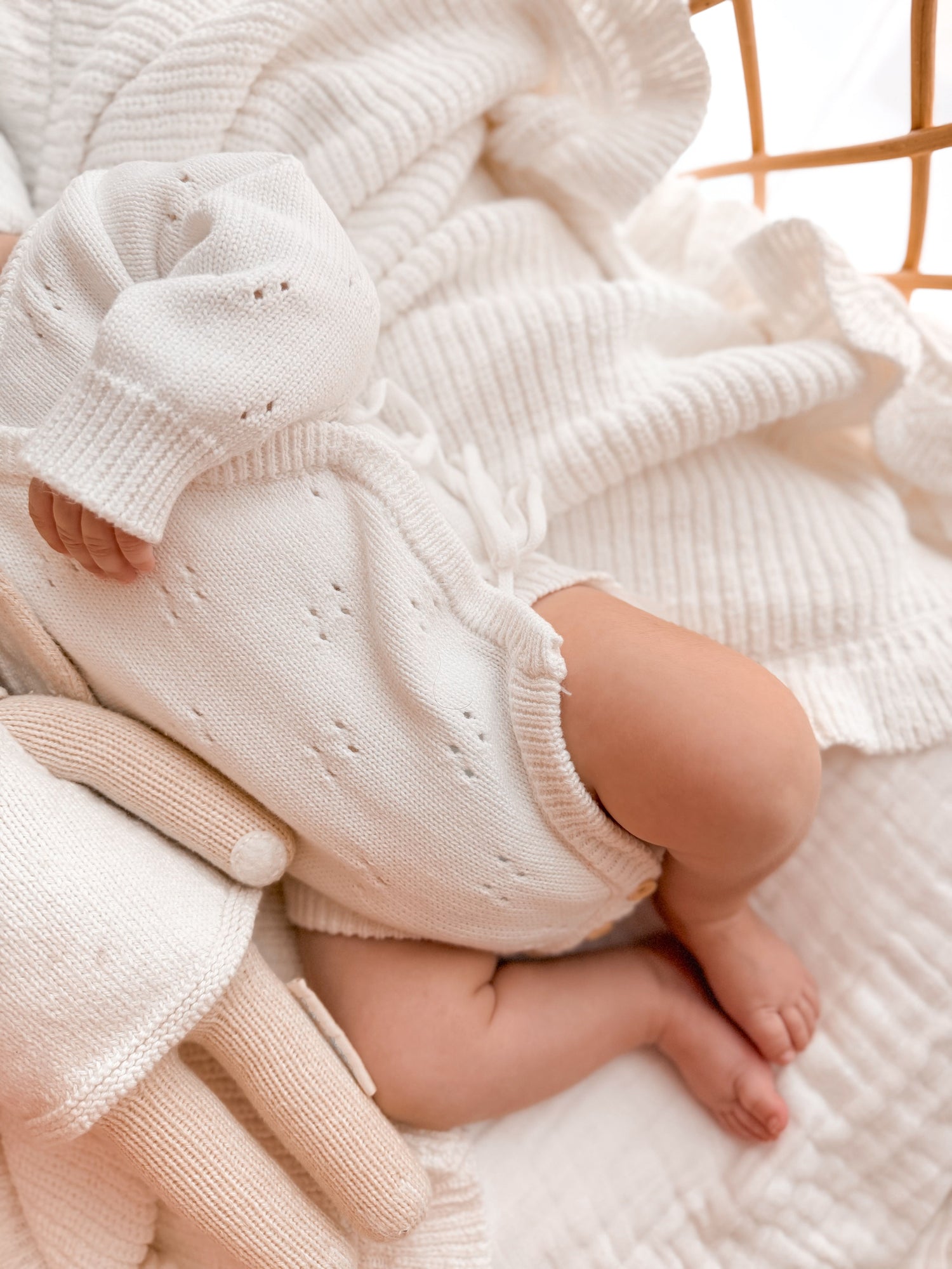 POINTELLE BODYSUIT | MILK