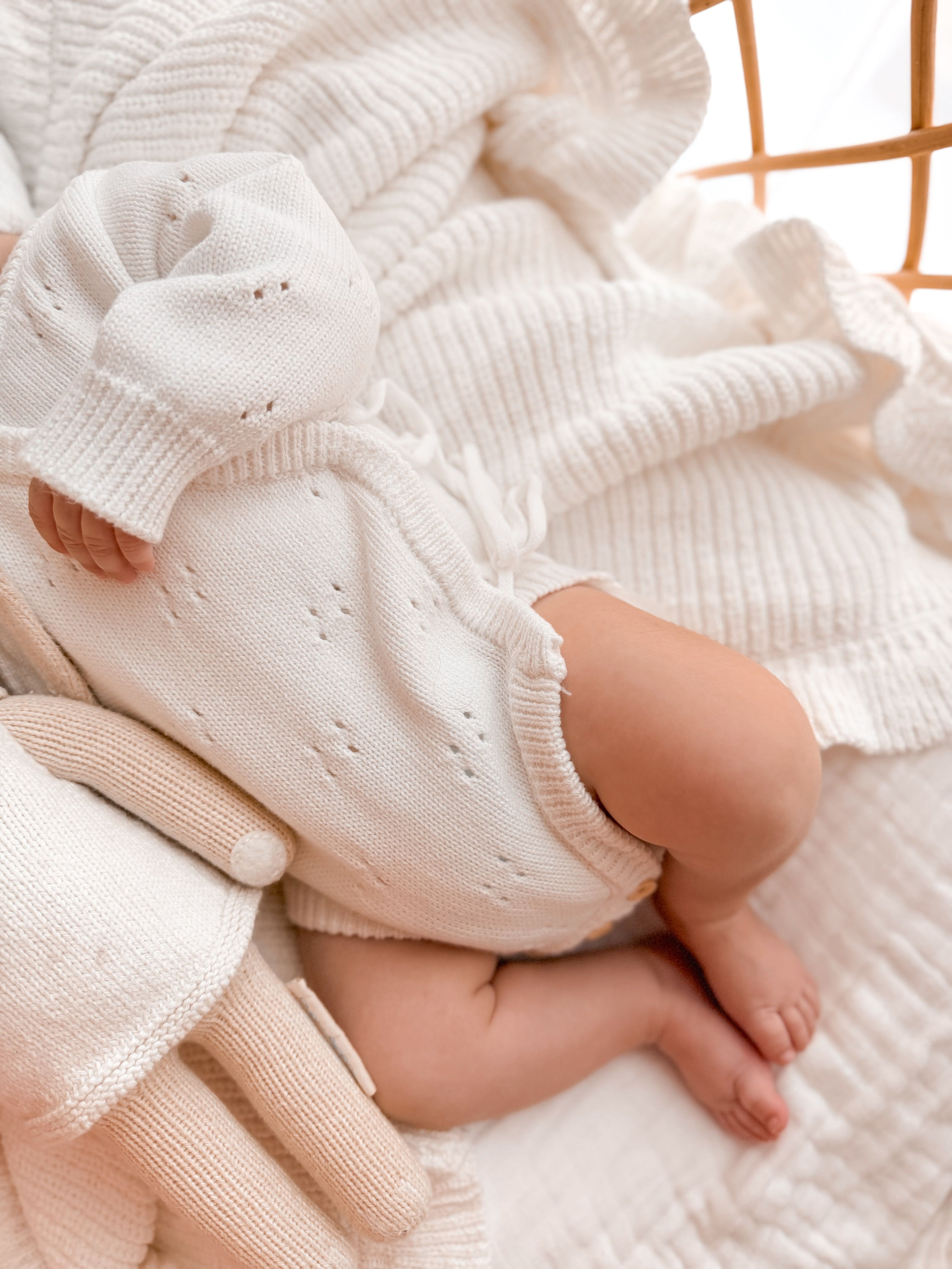 POINTELLE BODYSUIT | MILK