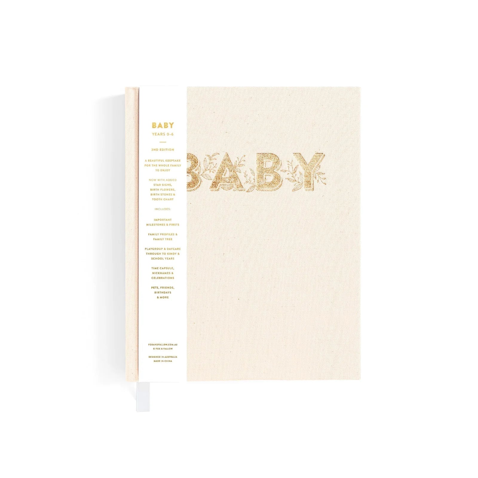 MINI BABY BOOK - OATMEAL