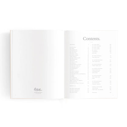 MINI BABY BOOK - OATMEAL