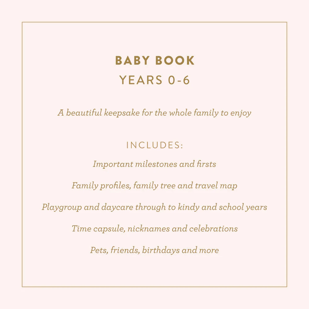 MINI BABY BOOK - OATMEAL