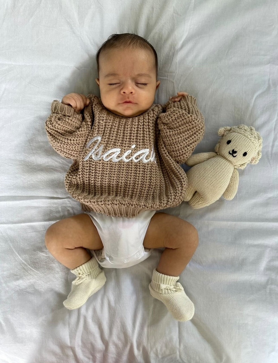 Petit Co. - Asher Chunky Knit Jumper
