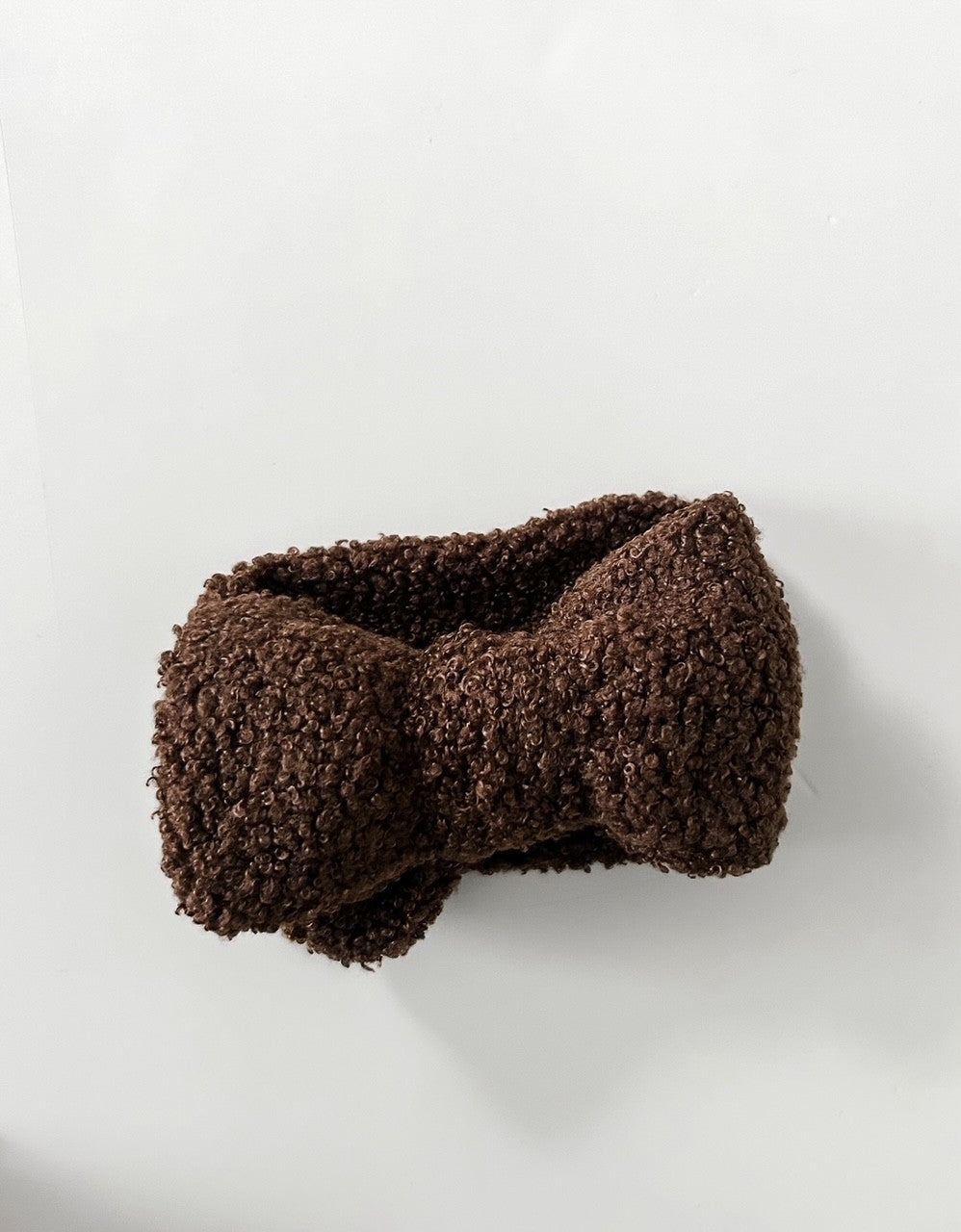 TEDDY BOW - BROWN