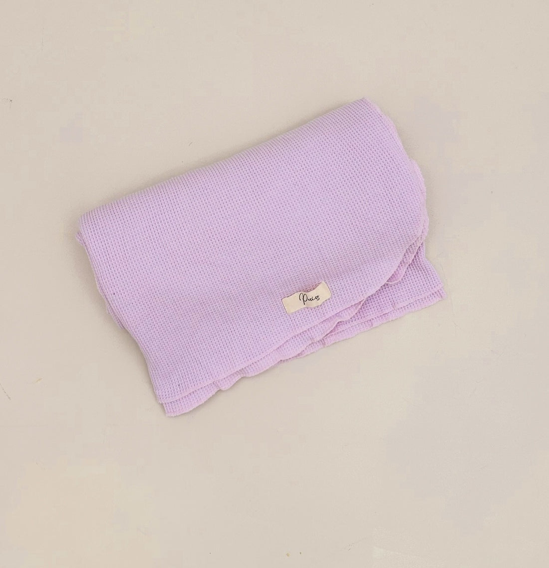 WAFFLE SWADDLE BLANKET | BRIGHT VIOLET