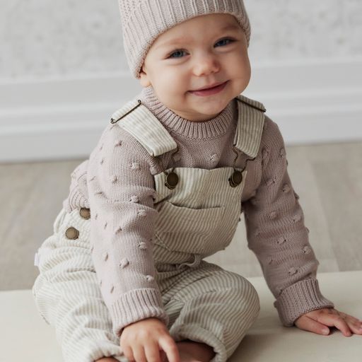 JAMIE KAY | DOTTY KNIT JUMPER | ROSEBUD