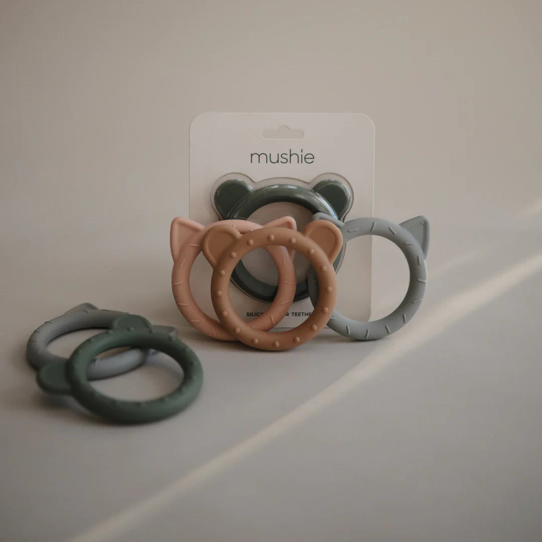 MUSHIE BEAR TEETHER | DRIED THYME