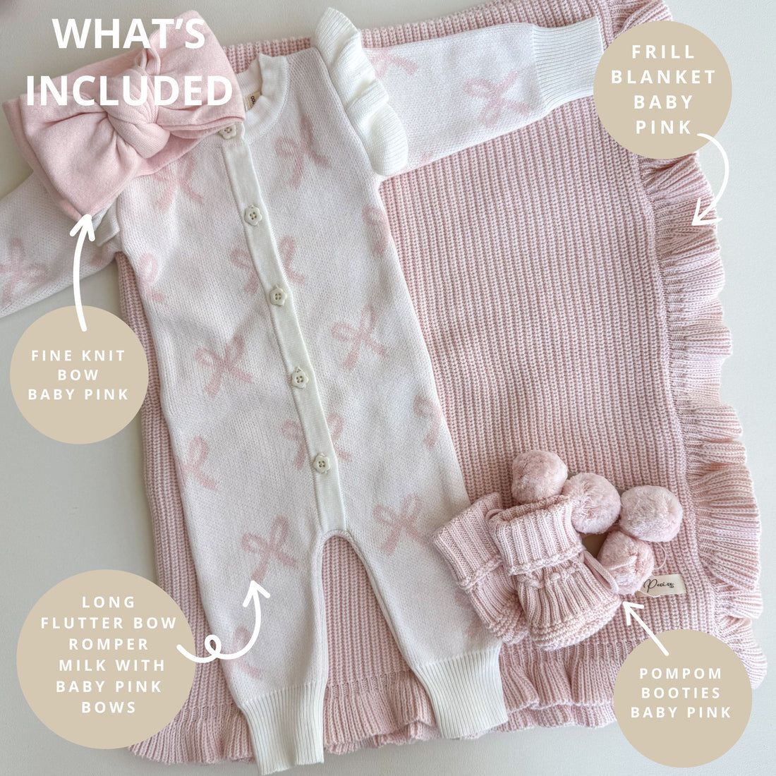 Long Flutter Bow Bundle