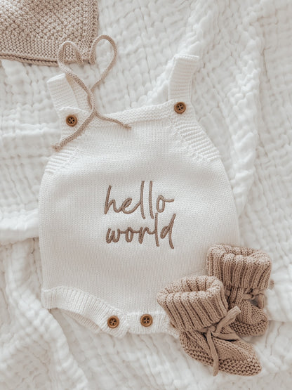 CLASSIC ROMPER - personalised embroidery available