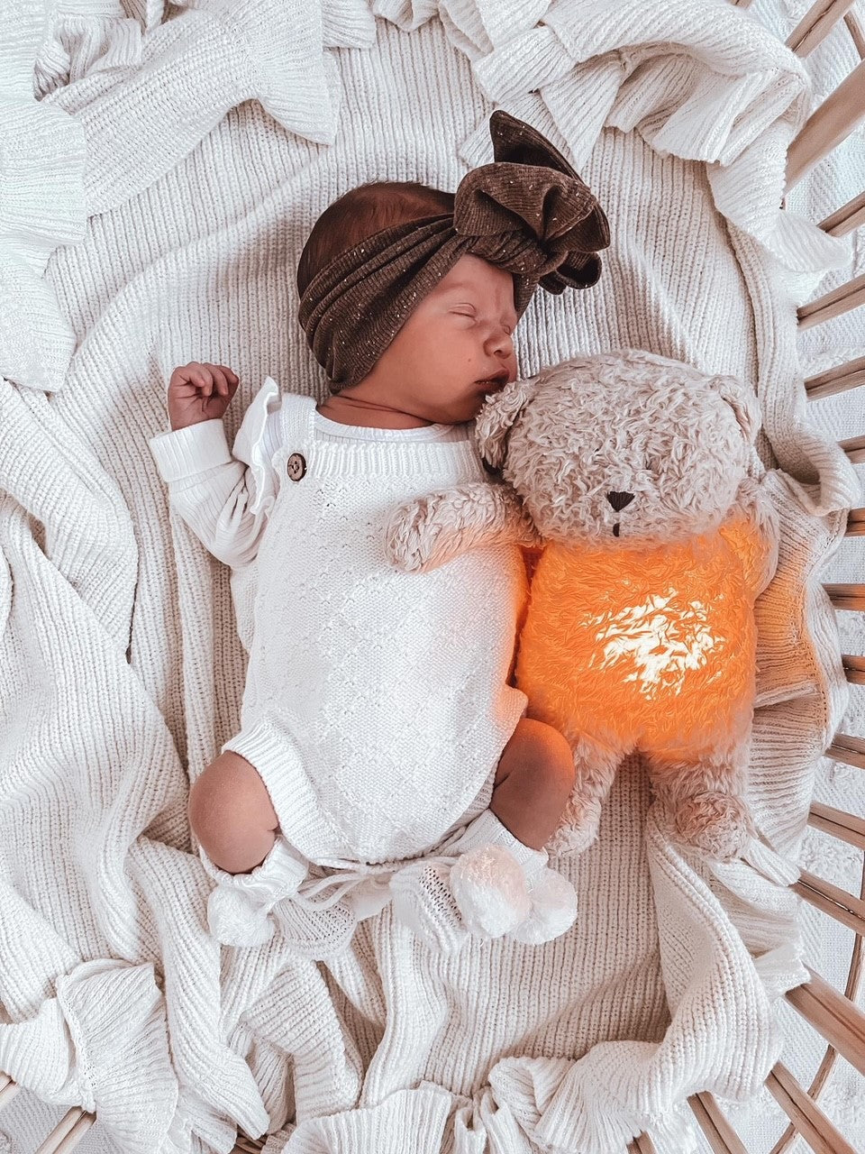 HEIRLOOM NEWBORN ROMPER | WHITE