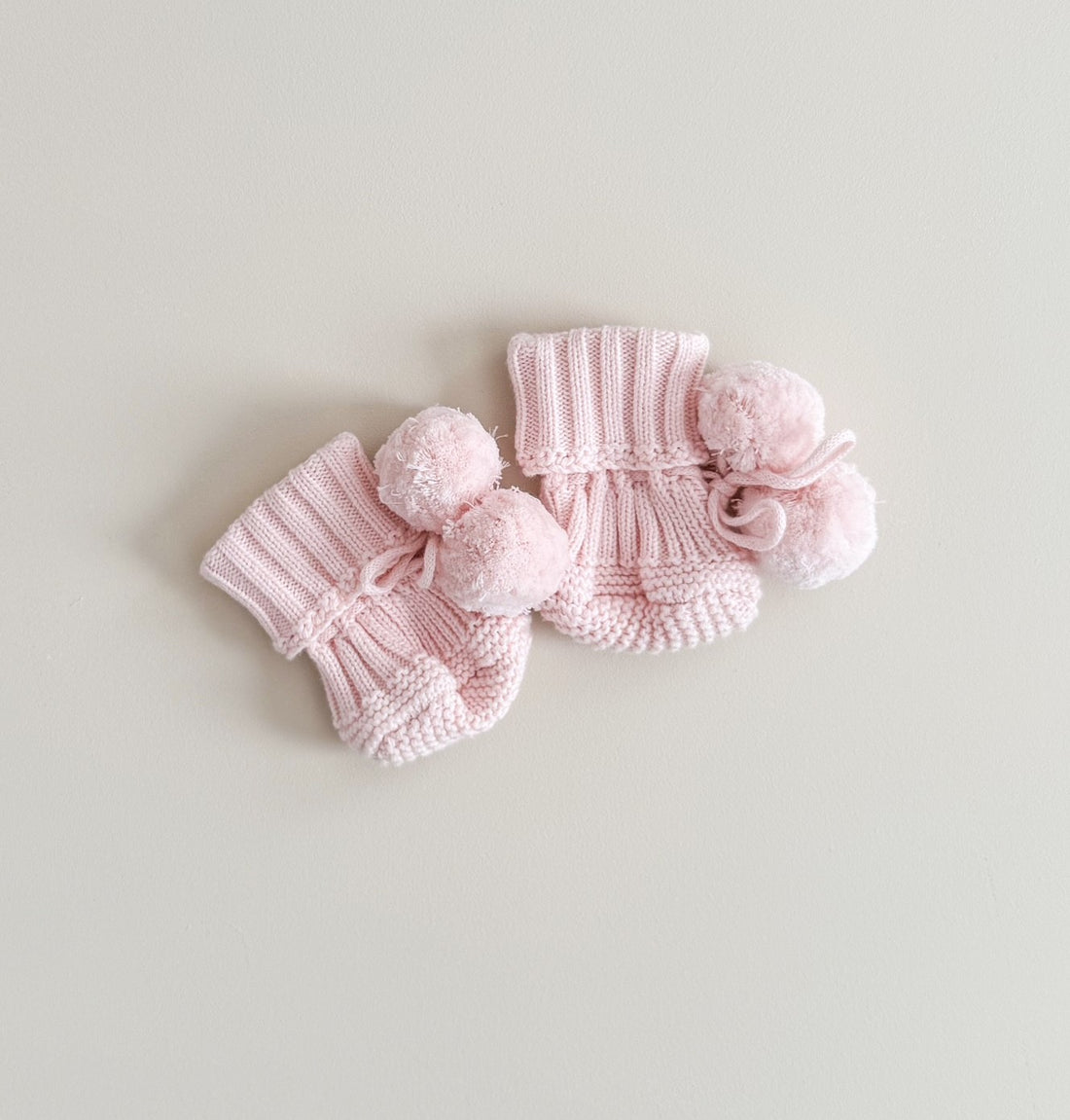 BOOTIES | POMPOM | BABY PINK