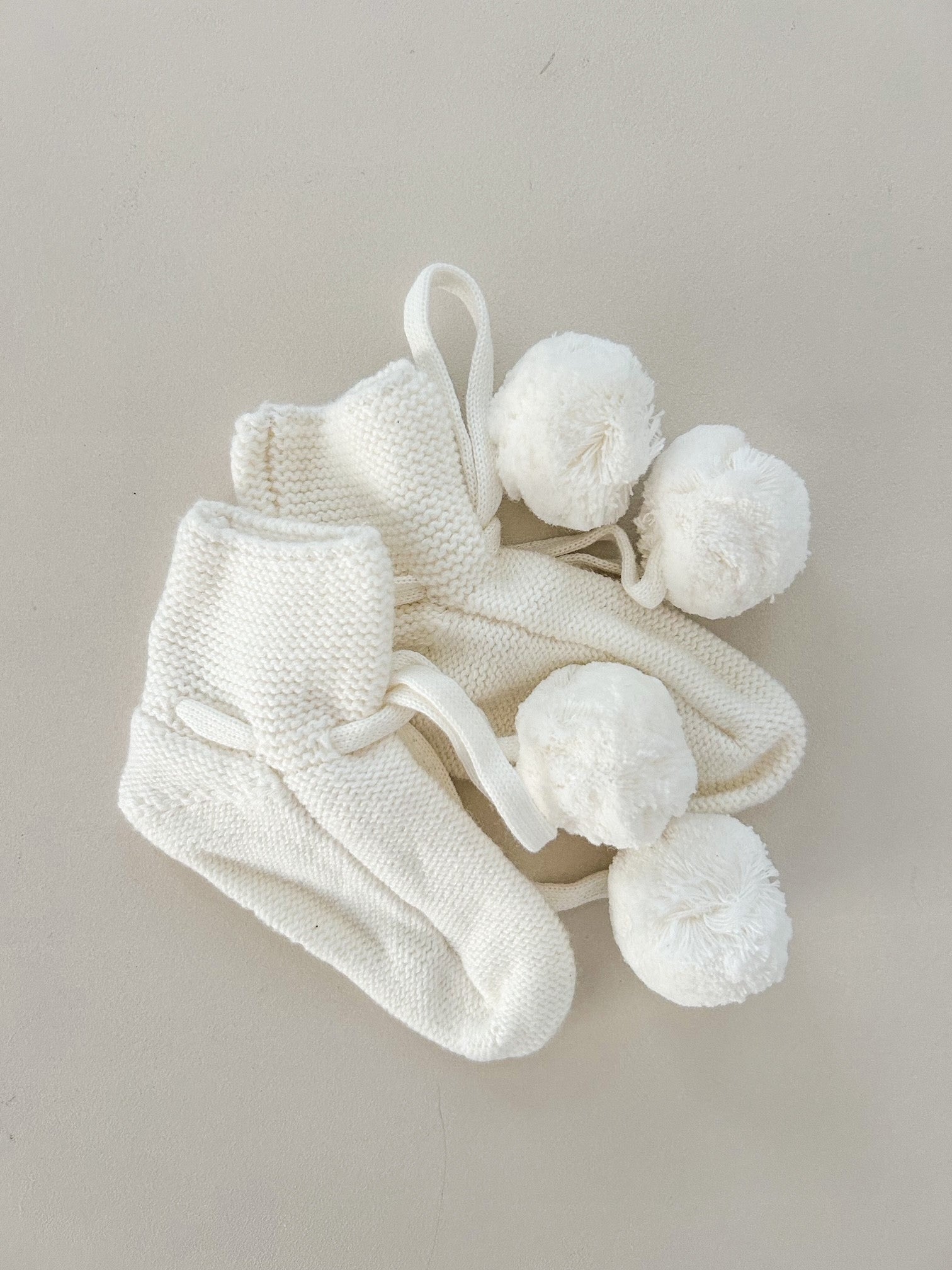 Bootie socks 2025 with pom poms