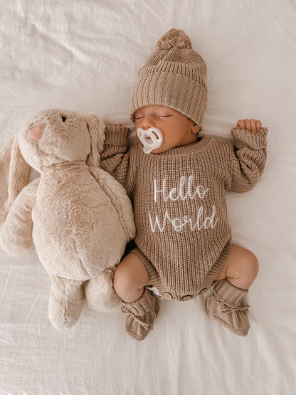 Knit Ribbed Romper Bundle &
