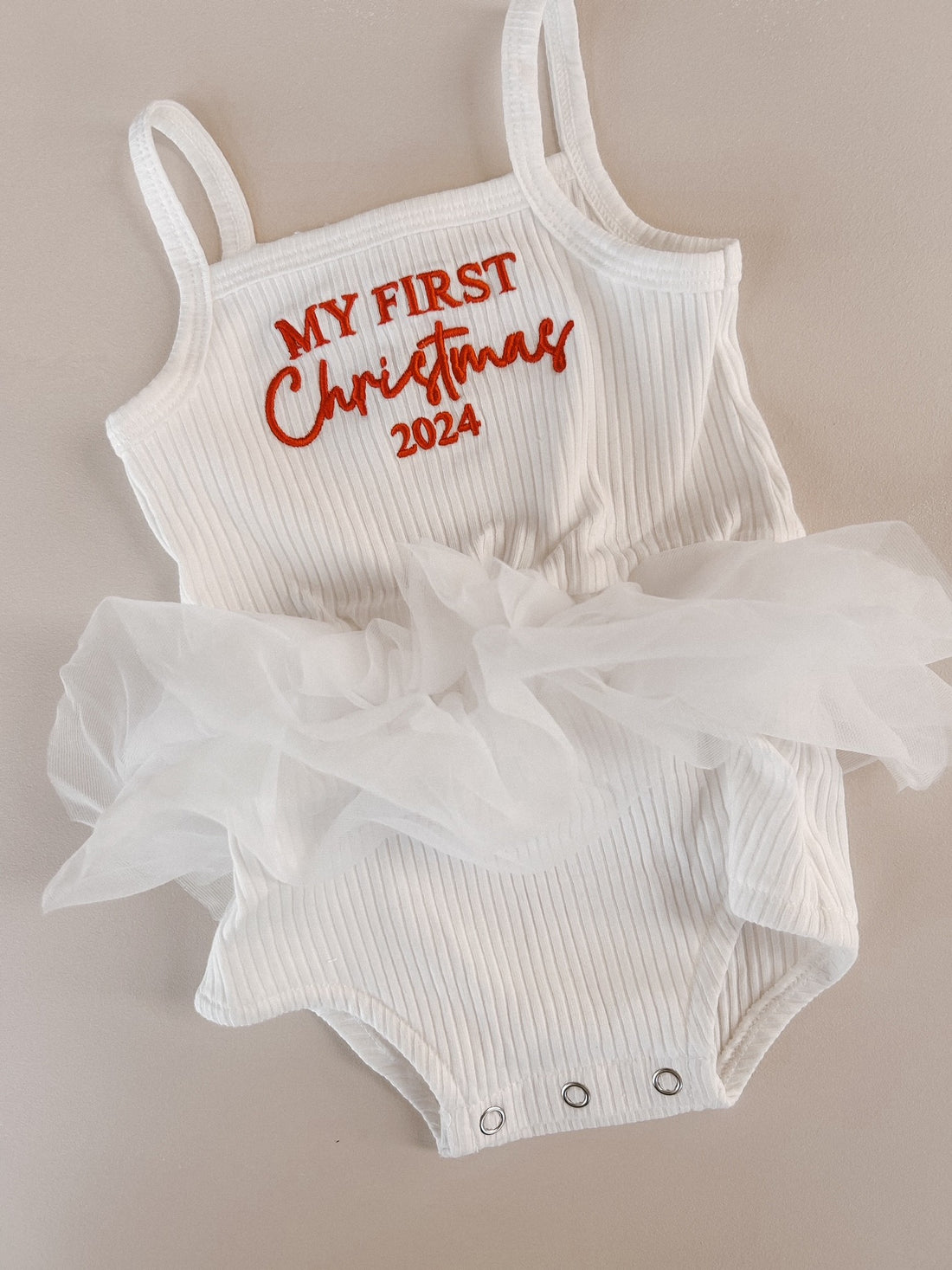 TUTU ROMPER - MY FIRST Christmas 2024