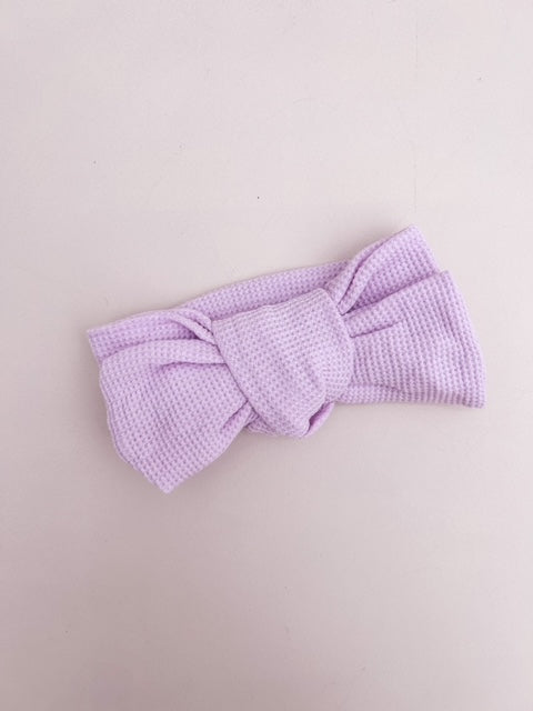 WAFFLE BOW - BRIGHT VIOLET