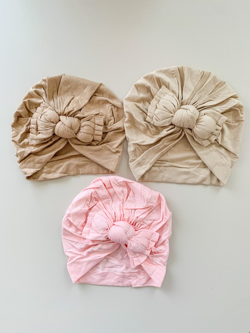BOW KNOT TURBAN - PINK