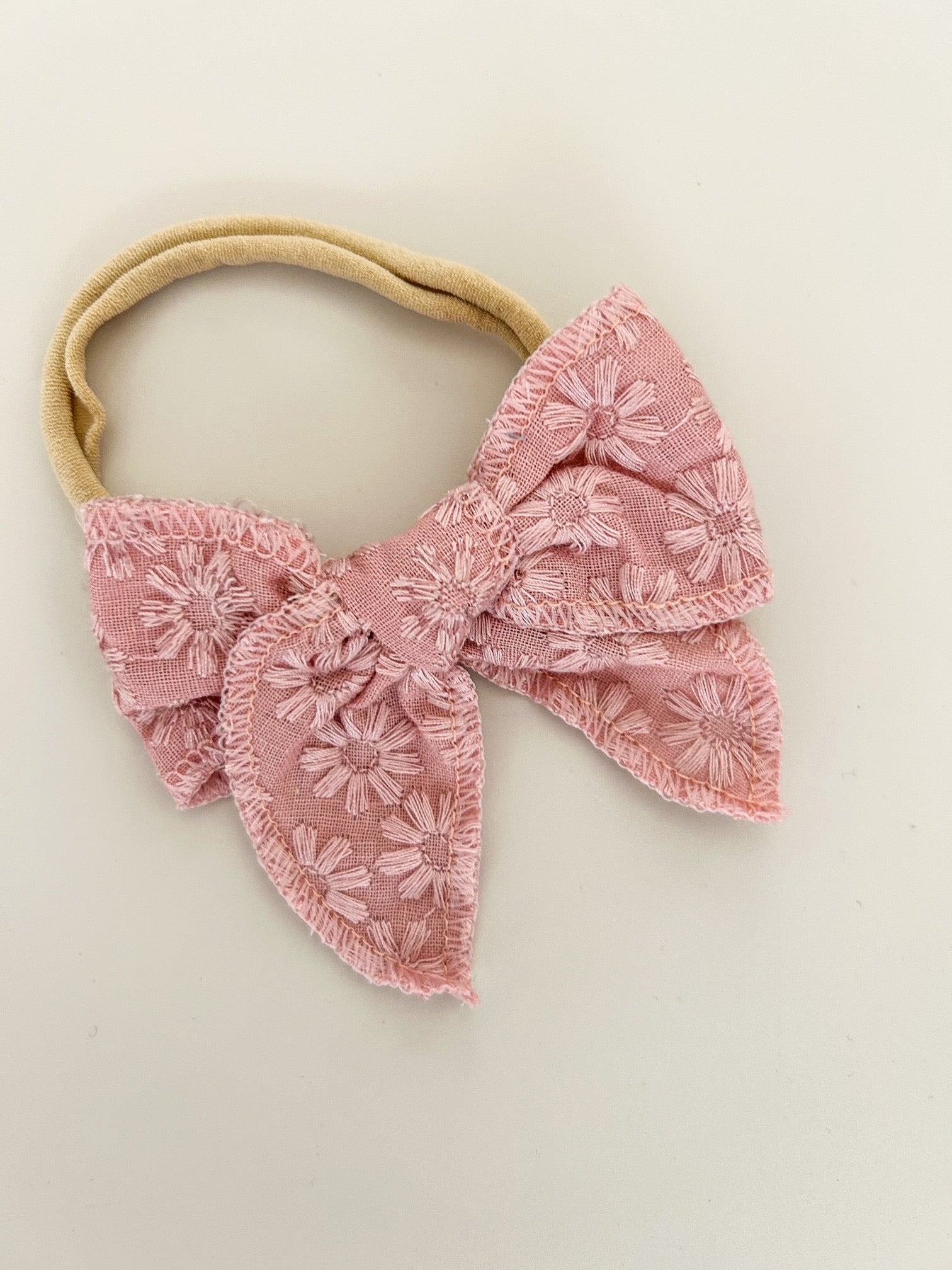 DAISY BOW HEADBAND